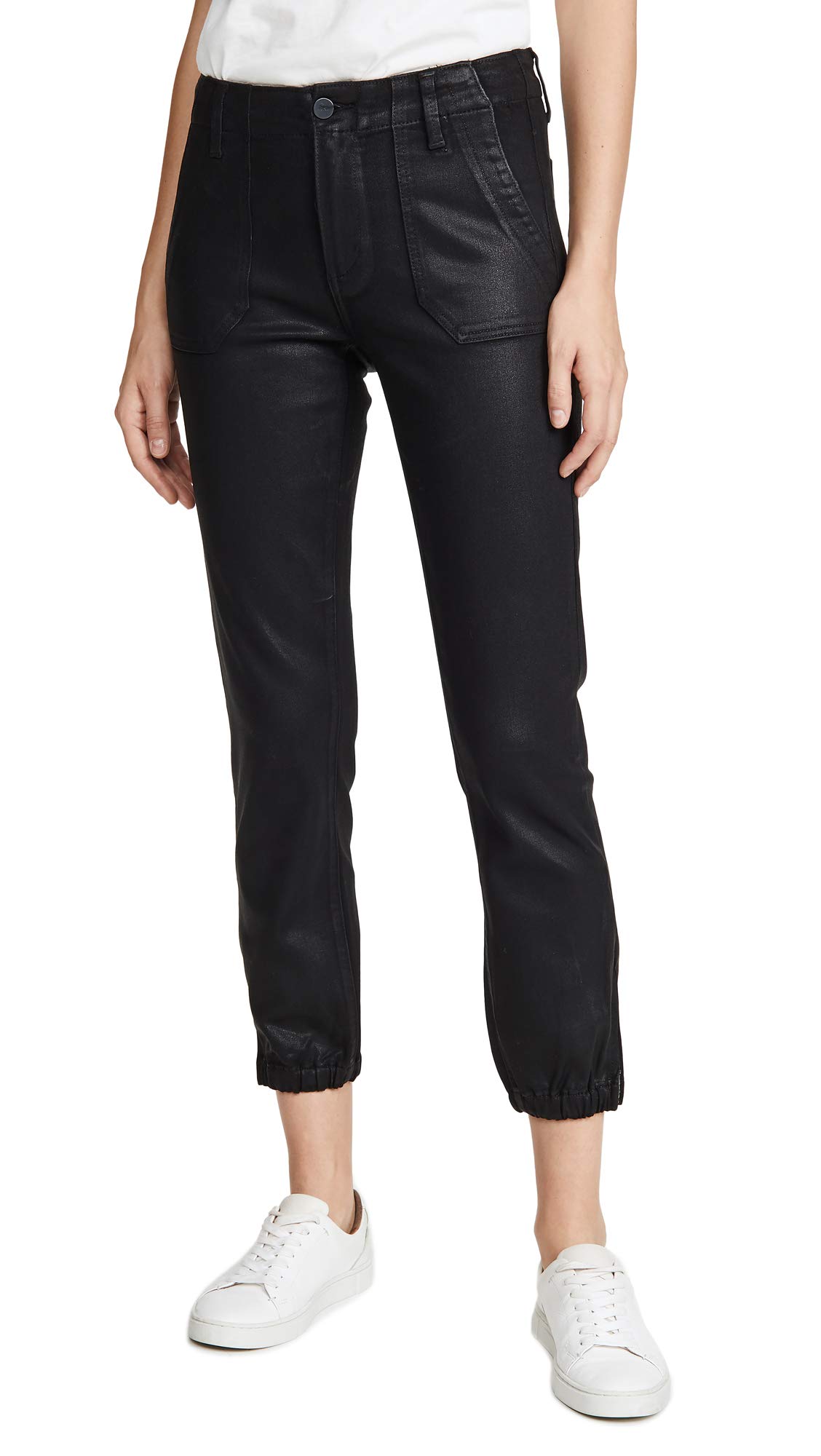 PAIGE Women's Mayslie Joggers - Soft High-Waisted Lounge Pants for Yoga, Running & Casual Wear