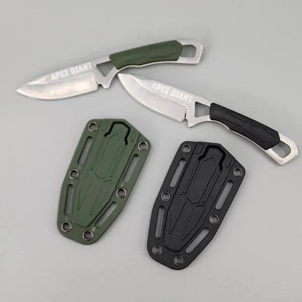 Best Neck Knife - Small Fixed Blade Knife with Kydex Sheath for Outdoor Survival, Hunting & EDC | Compact Tactical Knife for Camping, Hiking & Self Defense