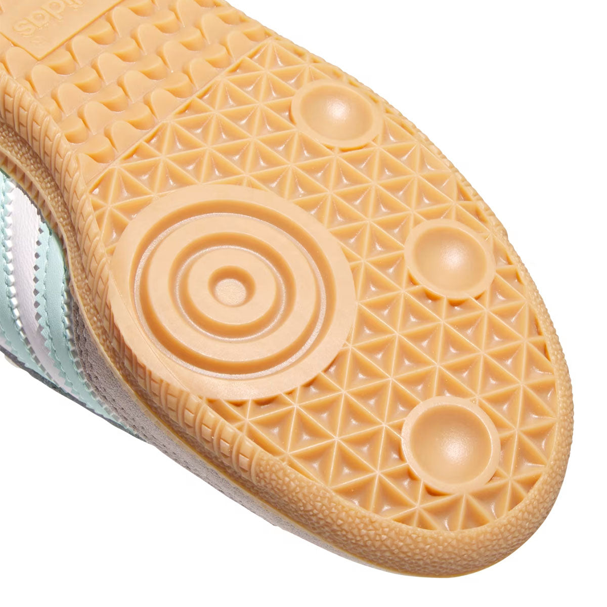 Kids Samba OG Sneakers - Cloud White Semi Flash Aqua - Comfortable & Stylish Shoes for Boys & Girls - Perfect for School, Sports & Casual Wear