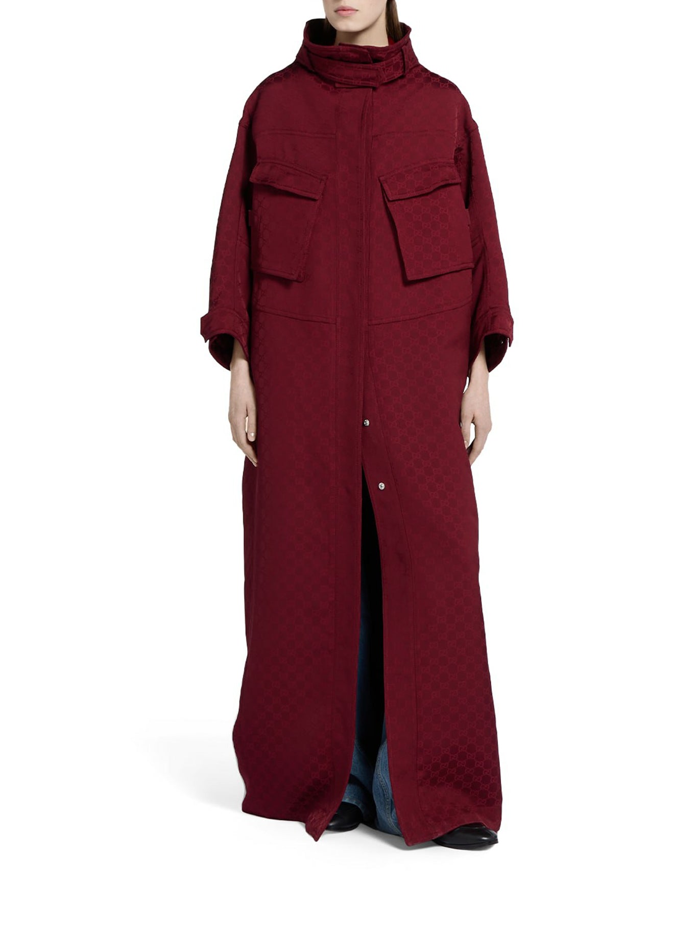 Stylish GG Jacquard Fabric Coat for Women & Men - Trendy Outerwear for Fall & Winter | Perfect for Office, Parties & Casual Outings
