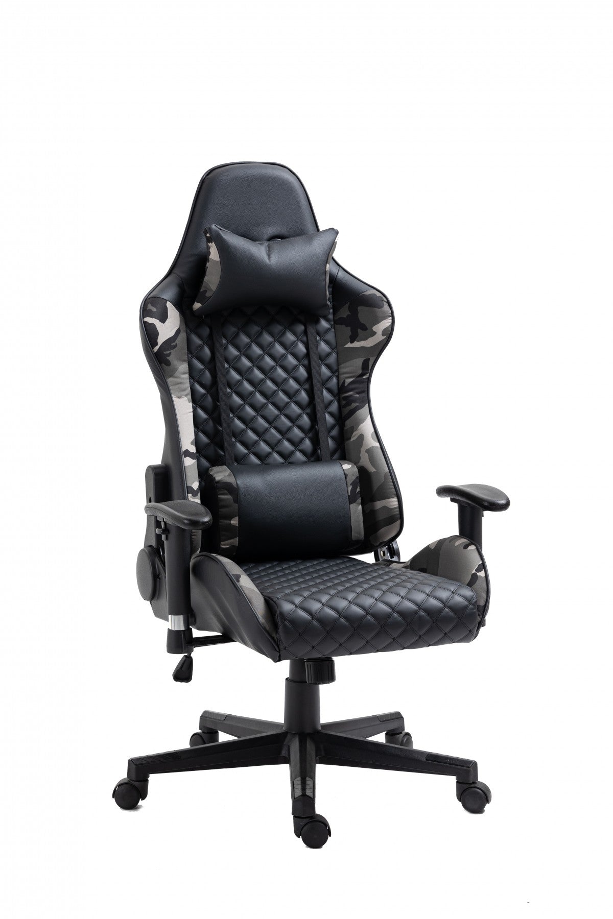 Premium Gaming Desk and Chair Set - Camouflage & Black Ergonomic Design for PC Gamers - Perfect for Esports, Streaming & Home Office Setup