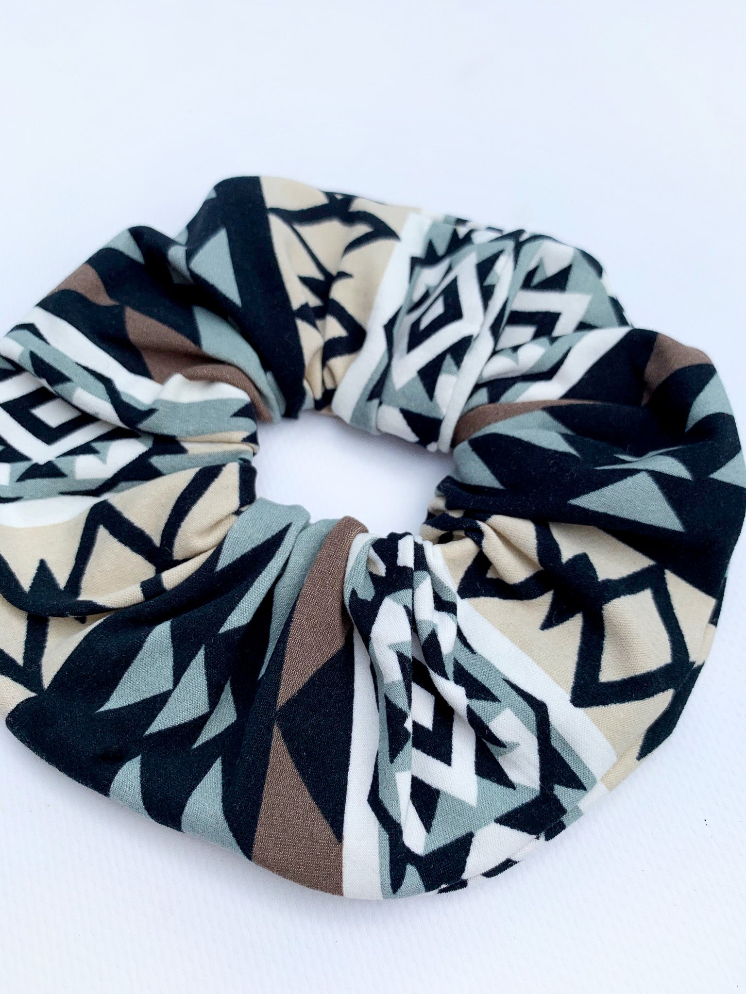 Urban Granite Scrunchie Hair Ties - Stylish Non-Slip Hair Accessories for Women & Girls | Perfect for Workouts, Yoga, Office & Everyday Use