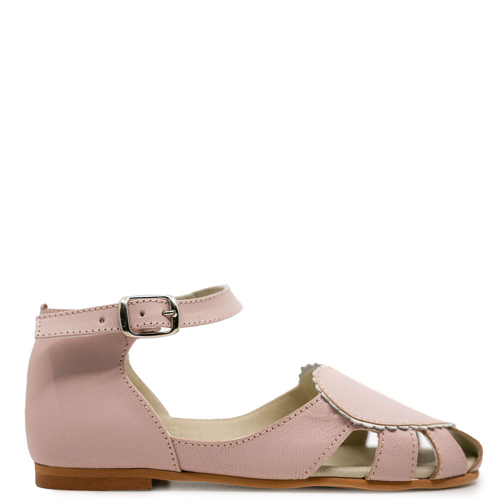 Sonatina Rose Heart Sandal - Women's Floral Embellished Flat Sandals for Summer | Perfect for Beach Vacations, Date Nights & Boho Outfits