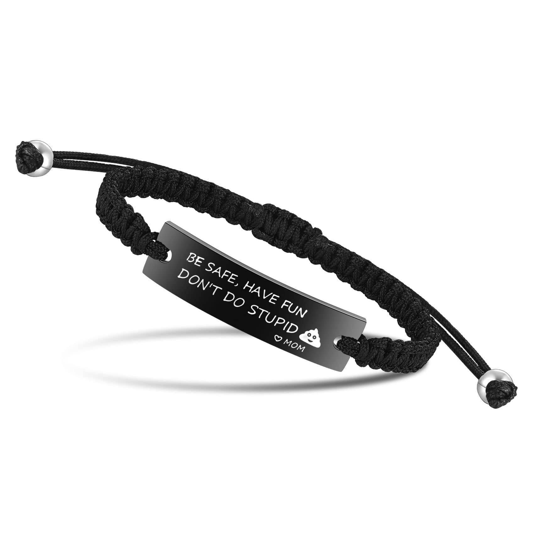 Handmade Braided Bracelet for Son - Inspirational Graduation & Birthday Gift from Parents | Perfect for Christmas & Special Occasions