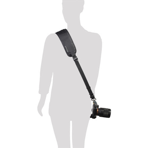 BlackRapid 10 Year Anniversary Edition Classic Retro RS-4 Camera Strap (Black) - Comfortable DSLR/SLR Shoulder Strap for Photographers, Perfect for Travel, Weddings & Outdoor Photography
