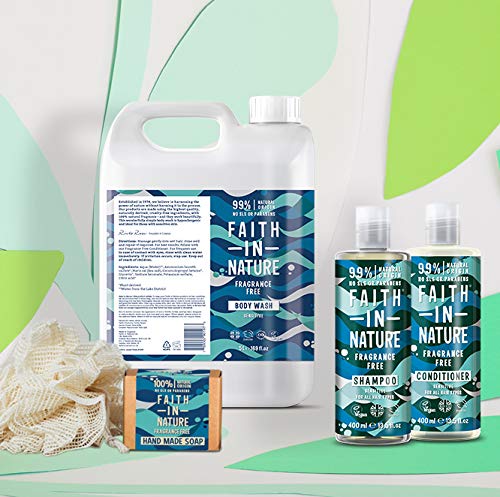 Hypoallergenic Fragrance-Free Shower Gel & Bubble Bath for Sensitive Skin - Gentle Daily Cleanser for Adults & Kids - Perfect for Dry Skin Relief & Relaxing Bath Time