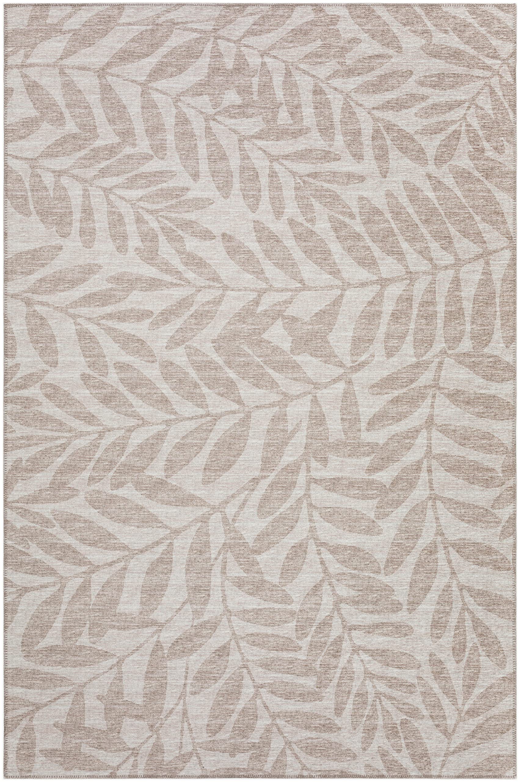 Addison Rugs Yuma AYU35 Taupe 8' x 10' Area Rug - Soft Modern Boho Living Room Carpet for Bedroom, Dining Room & Home Decor