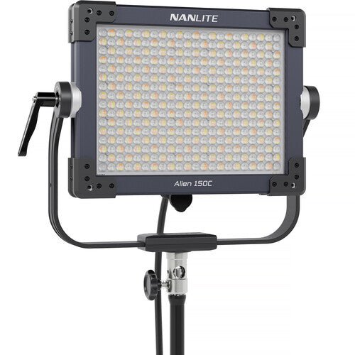 Nanlite Alien 150C RGBWW LED Panel with Softbox & Eggcrate - Professional Studio Lighting for Photography, Videography, and Live Streaming