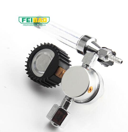 Energy-Saving Argon Gas Pressure Reducing Valve with Flowmeter - Precise Control for Welding, Metal Fabrication & Industrial Gas Applications