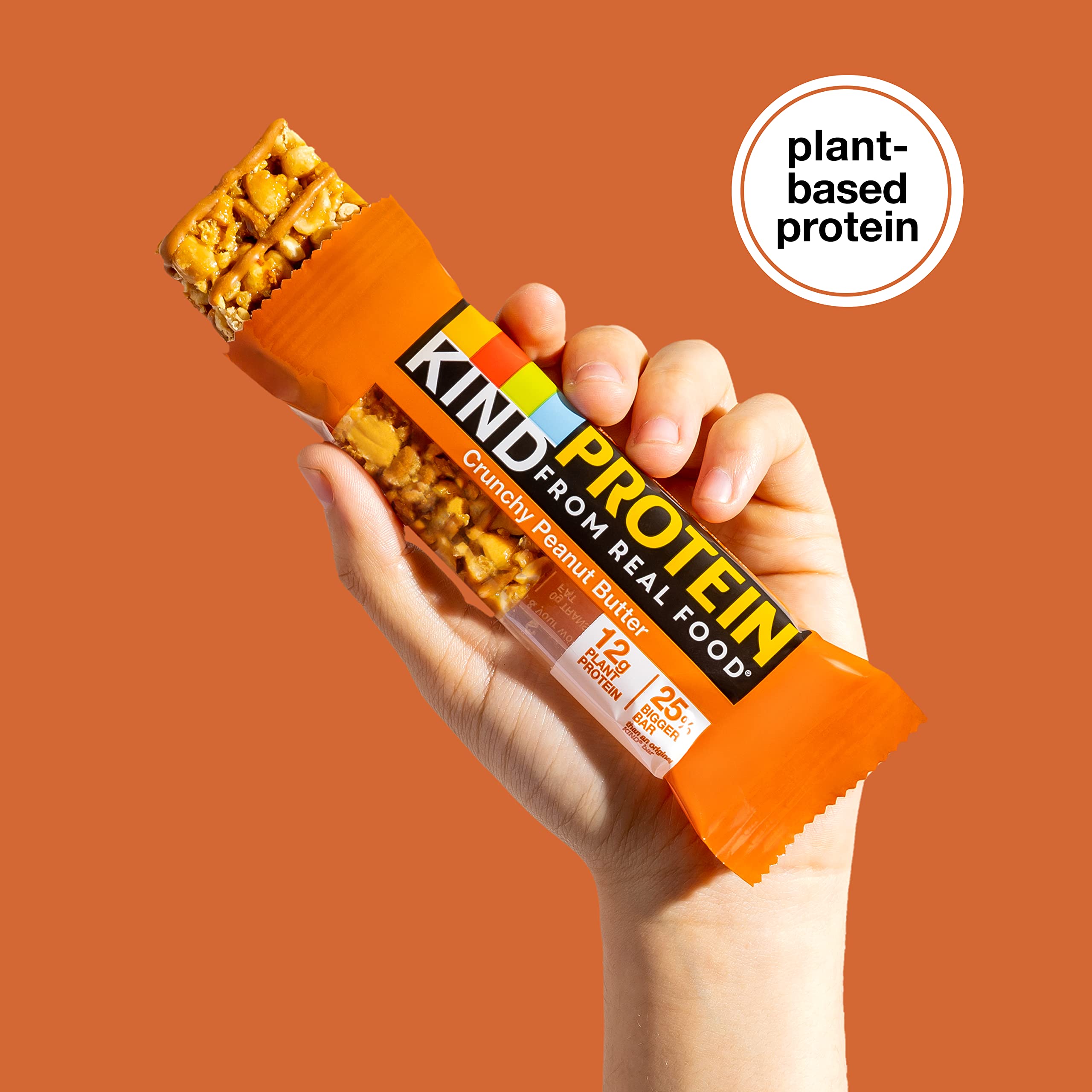 KIND Protein Bars Variety Pack - Dark Chocolate Nut & Crunchy Peanut Butter, 10 Count | Healthy Snacks for Workouts, Hiking & On-the-Go Nutrition