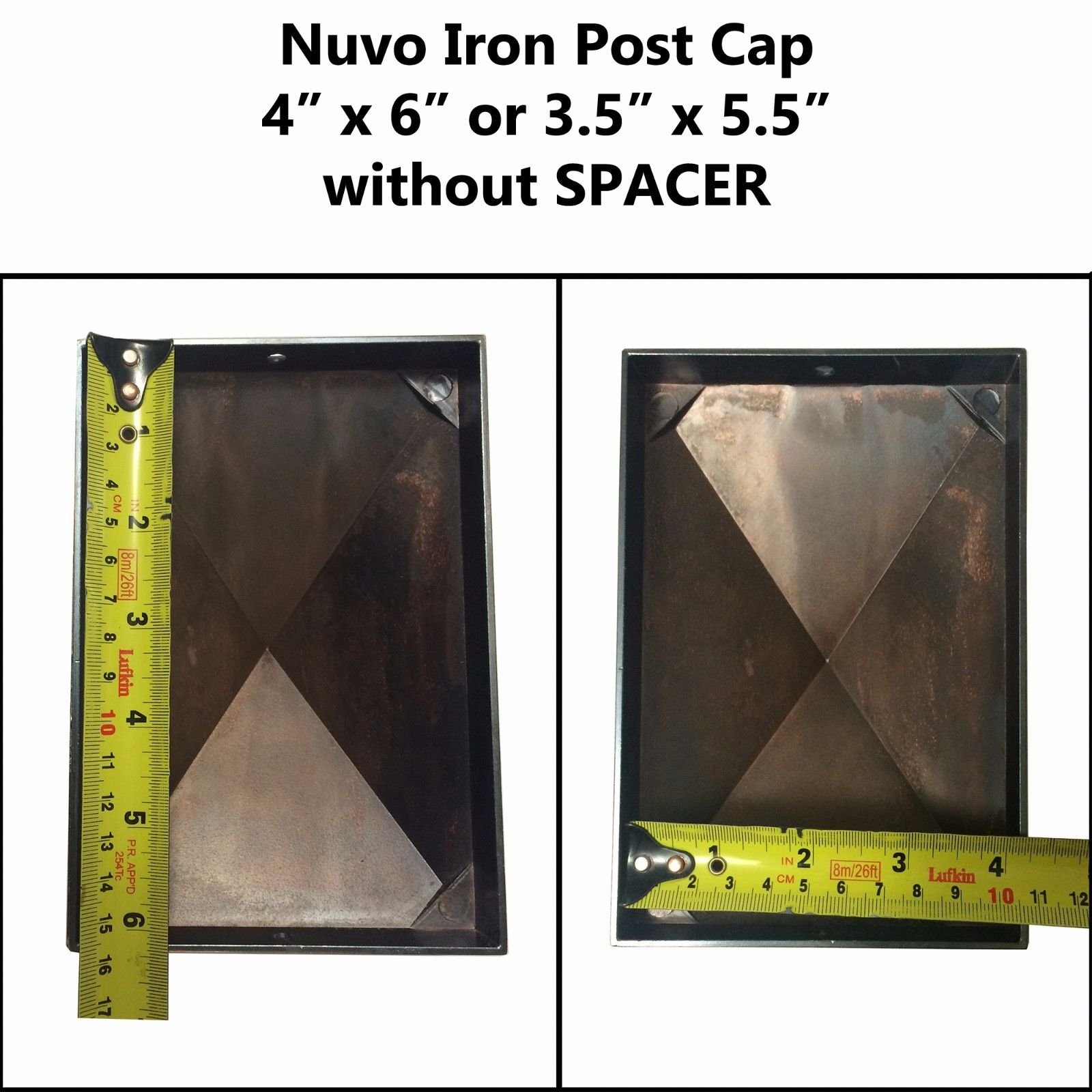 Nuvo Iron Pyramid Post Cap 4