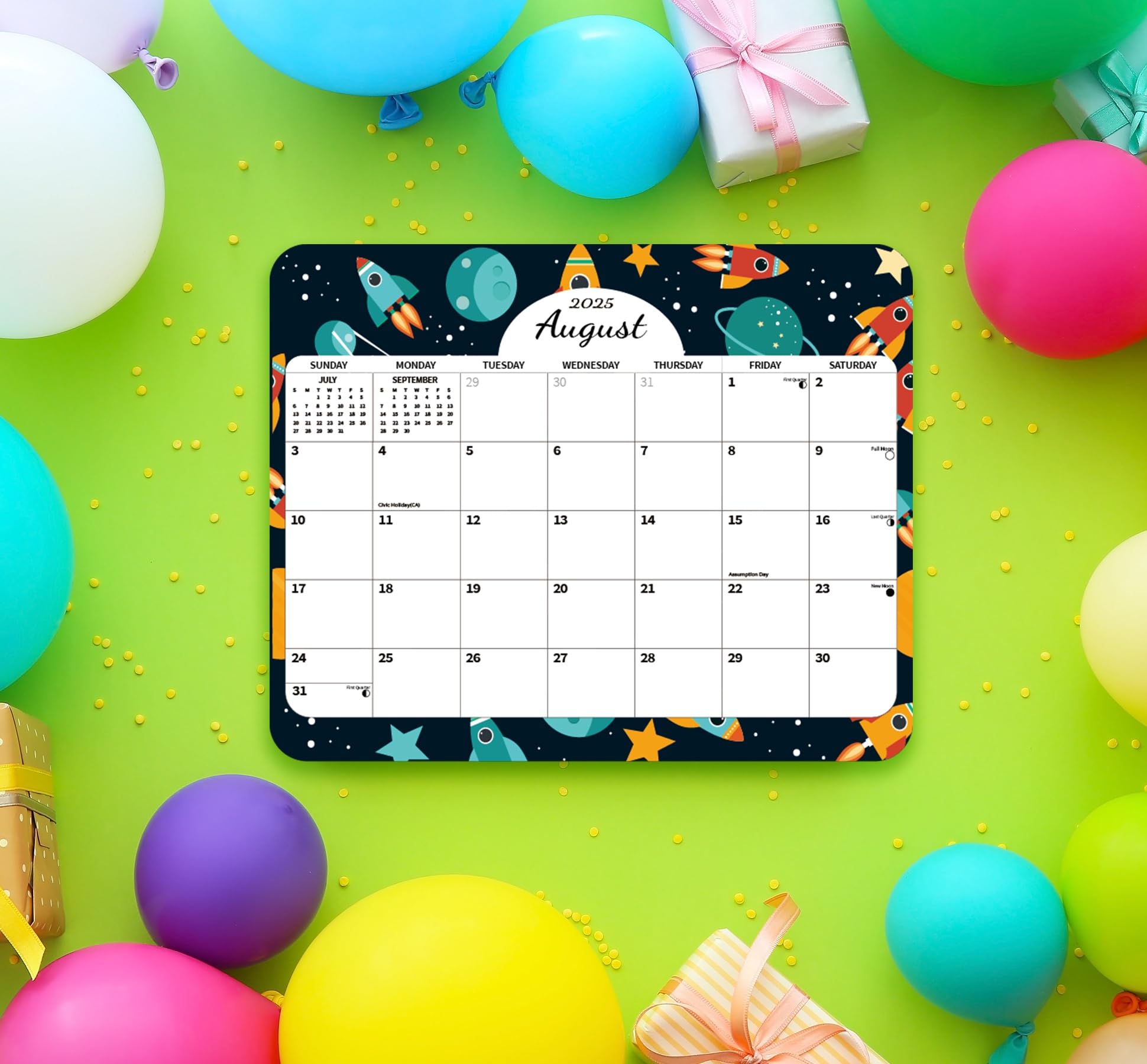 2025 Magnetic Refrigerator Calendar - 14 Month Planner (November 2024 to December 2025) | 8x10 Inch Fridge Wall Organizer with Seasonal & Holiday Designs | Perfect for Home, Office & Kitchen Organization | Great Gift Idea for Housewarming & Holidays
