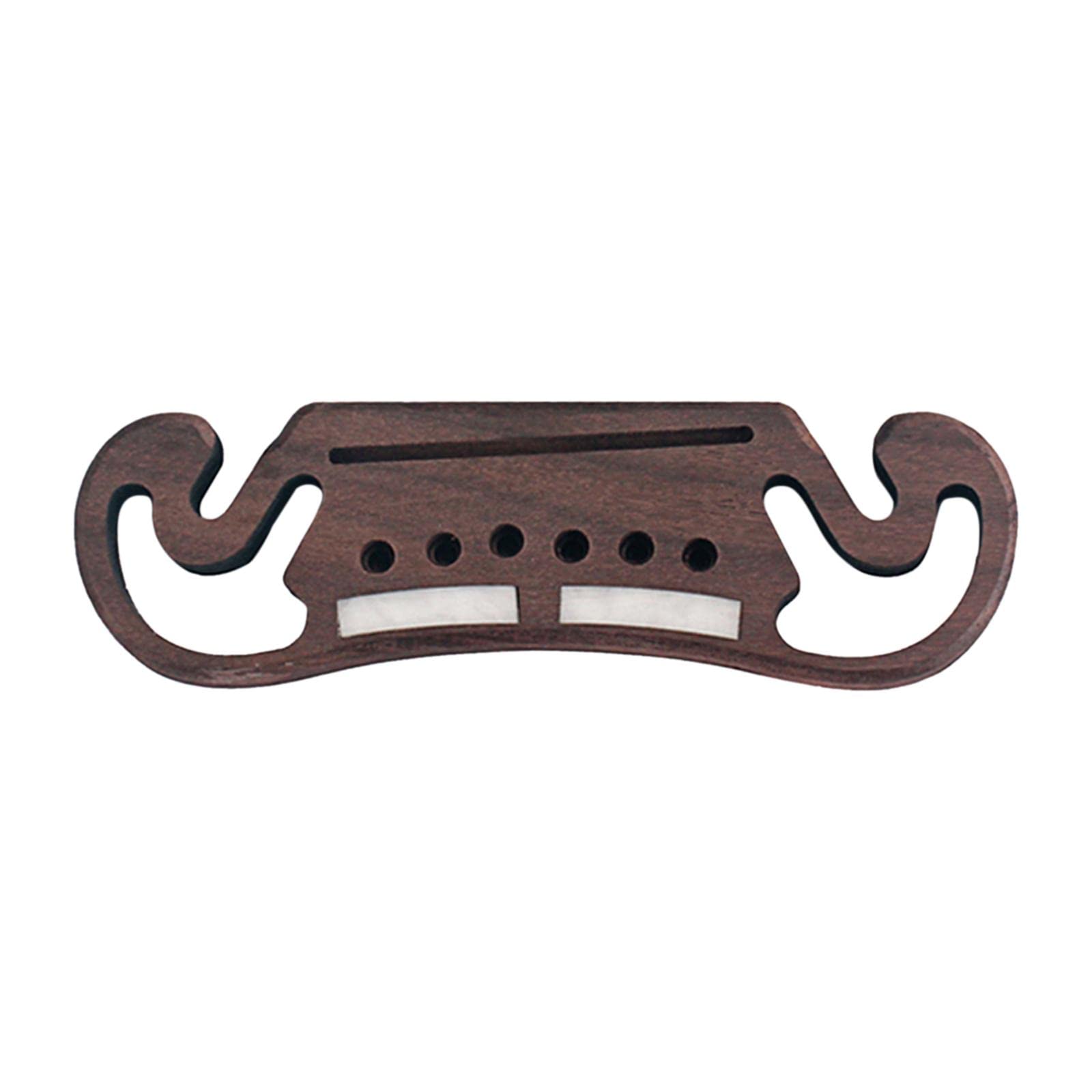 Segolike Acoustic Guitar Bridge Saddle - Durable Wooden Folk Guitar Replacement Part for Easy Installation | Perfect for Guitar Repair, Maintenance & DIY Projects