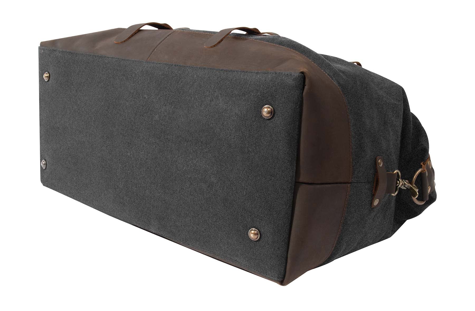 Rothco Canvas Medic Bag - Durable Crossbody Shoulder Bag with Leather Straps for Outdoor, Hiking & Everyday Use