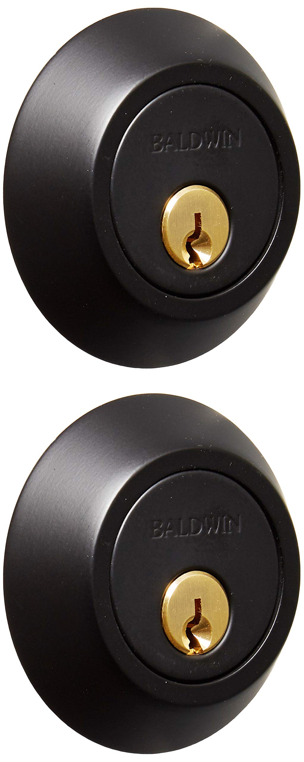 Baldwin Hardware 8242.190 Deadbolt Lock - High Security Door Lock for Home & Office - Durable Solid Brass Construction - Perfect for Front Doors, Back Doors & Commercial Entrances