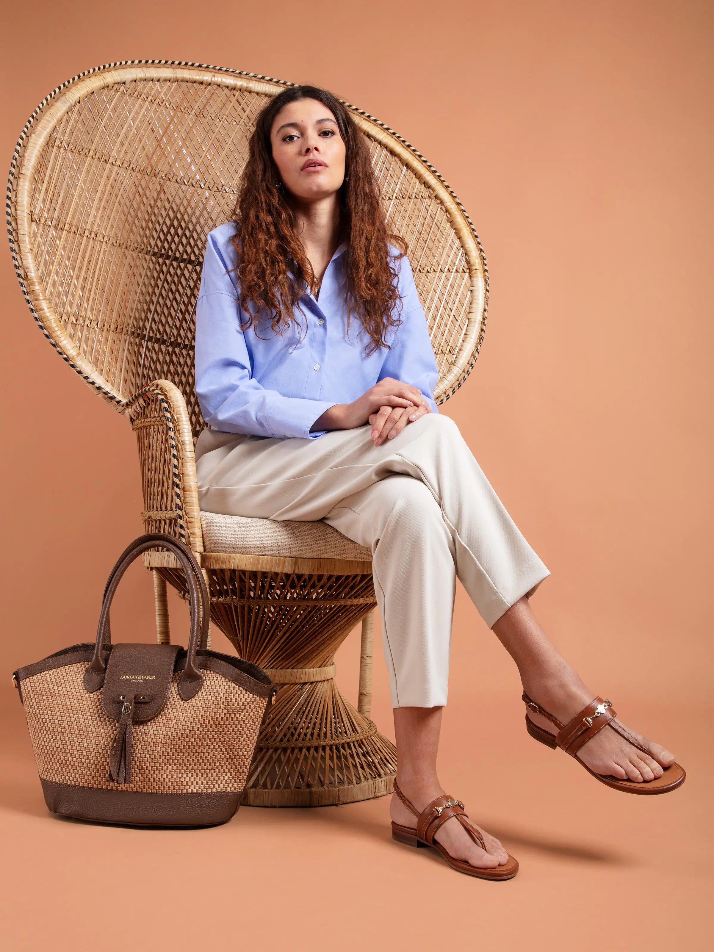 Thornham Tan Leather Sandals for Women - Comfortable & Stylish Summer Walking Shoes - Perfect for Beach, Travel & Casual Outings