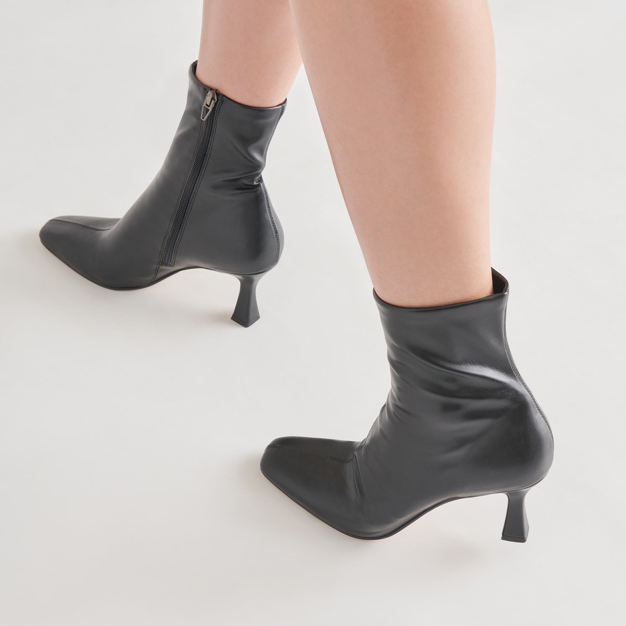 Glamor Black Stella Boots for Women - Stylish & Comfortable Ankle Boots for Casual Outings, Work & Evening Events