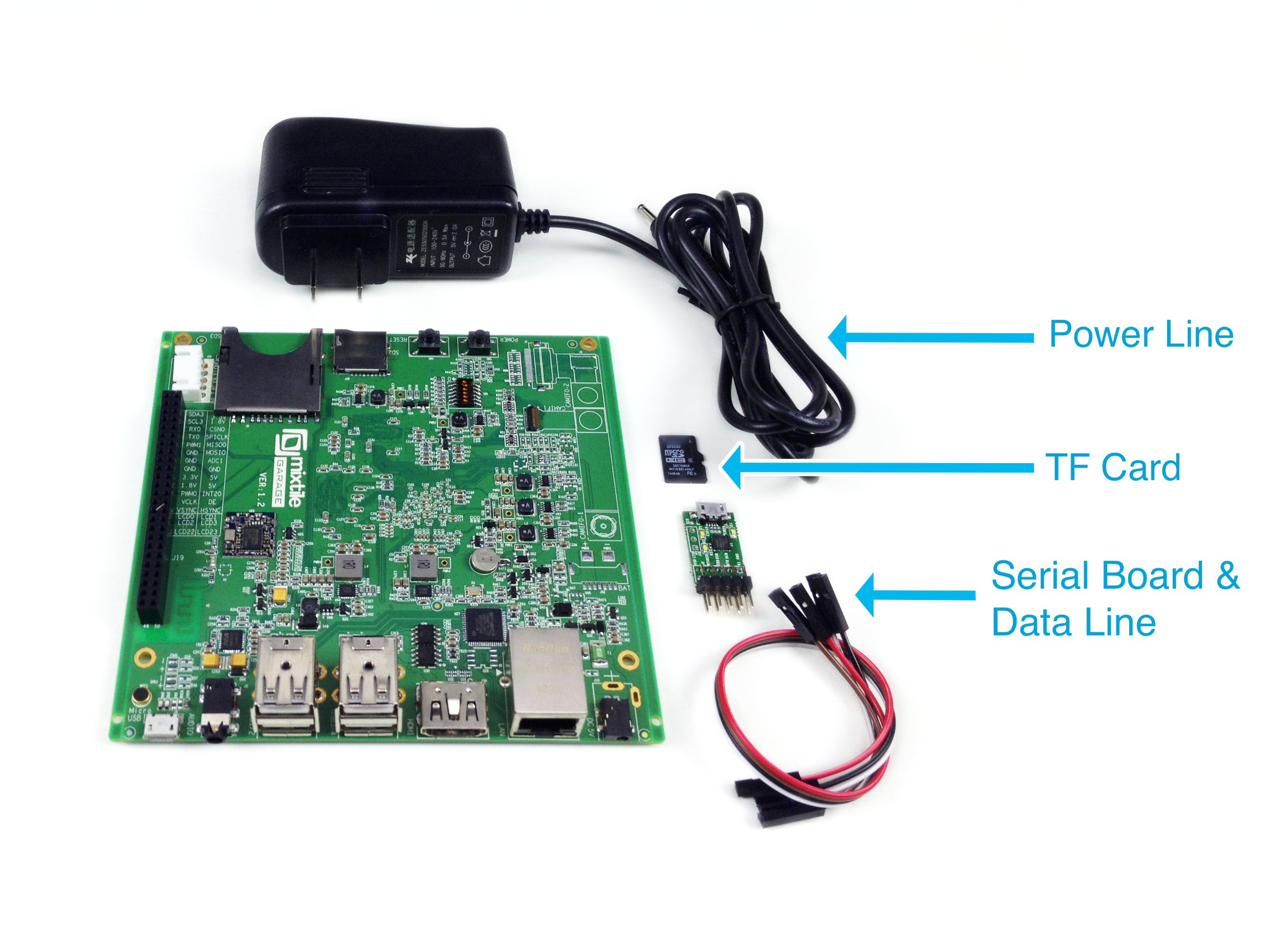 Liamo Mixtile Open Source Hardware Kit with Accessories - DIY Electronics Projects, IoT Prototyping & Maker Tools for Raspberry Pi & Arduino