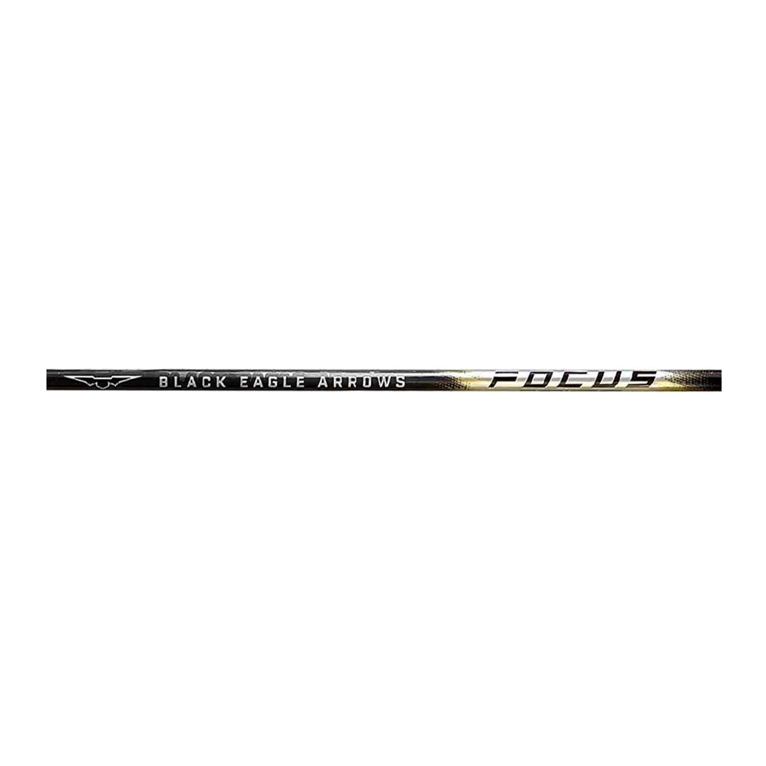 Black Eagle FOCUS V1 .165 Carbon Arrow Shafts - High Performance Hunting Arrows for Target Practice & Bowhunting - Perfect for Archery Competitions and Outdoor Adventures