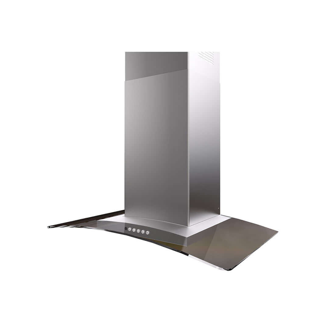 Stainless Steel & Glass Faber Tratto Wall Mount Range Hood - 30