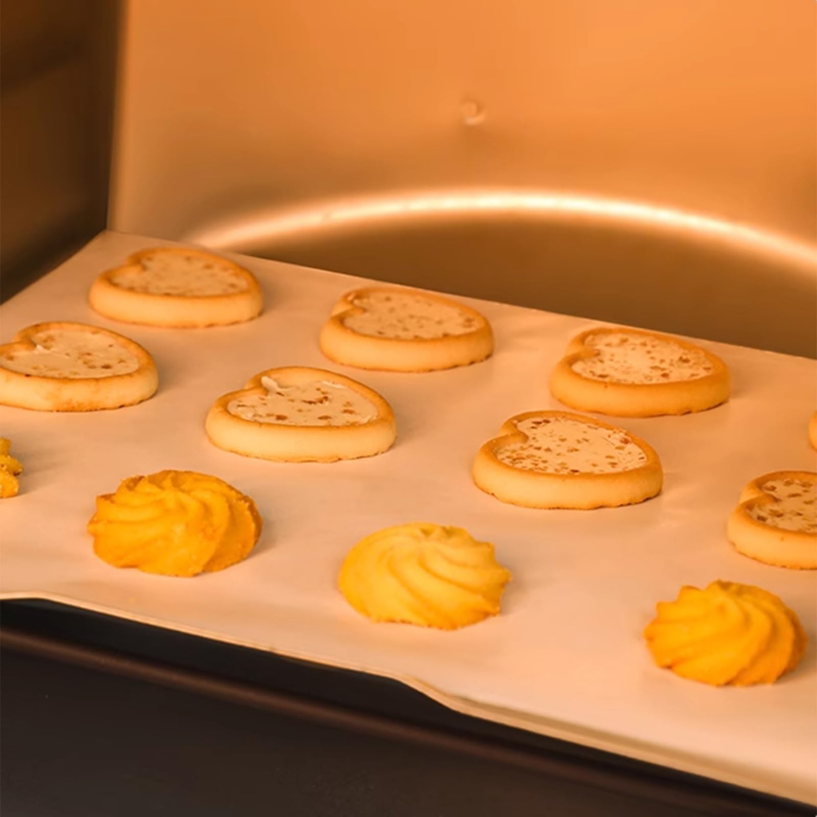 200Pcs 6x8 Inch Precut Non-Stick Parchment Paper Sheets - Oven, Air Fryer & Grill Baking Liners | Perfect for Cookies, Roasting Vegetables & Meal Prep