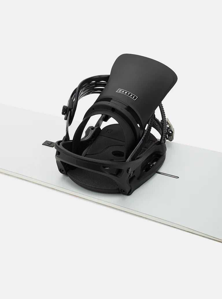Burton Cartel EST Snowboard Bindings 2025 - High-Performance Snowboard Bindings for All-Mountain Riding | Perfect for Freestyle, Powder & Park Riding