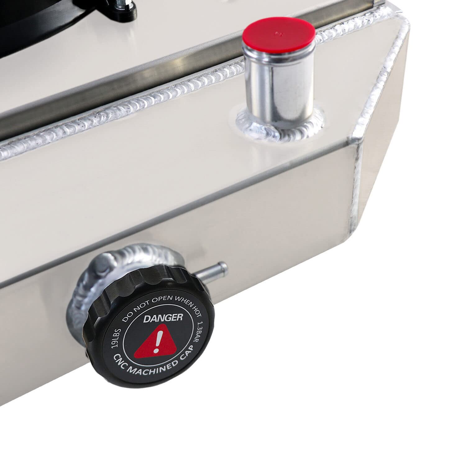 ALLOYWORKS 3-Row High-Performance Aluminum Racing Radiator with Shroud Fan & Thermostat - Compatible with 1942-1952 Ford F1 F2 F3 Pickup Trucks V8 Engine - Perfect for Off-Roading, Hot Rod Builds & Classic Car Restoration Projects