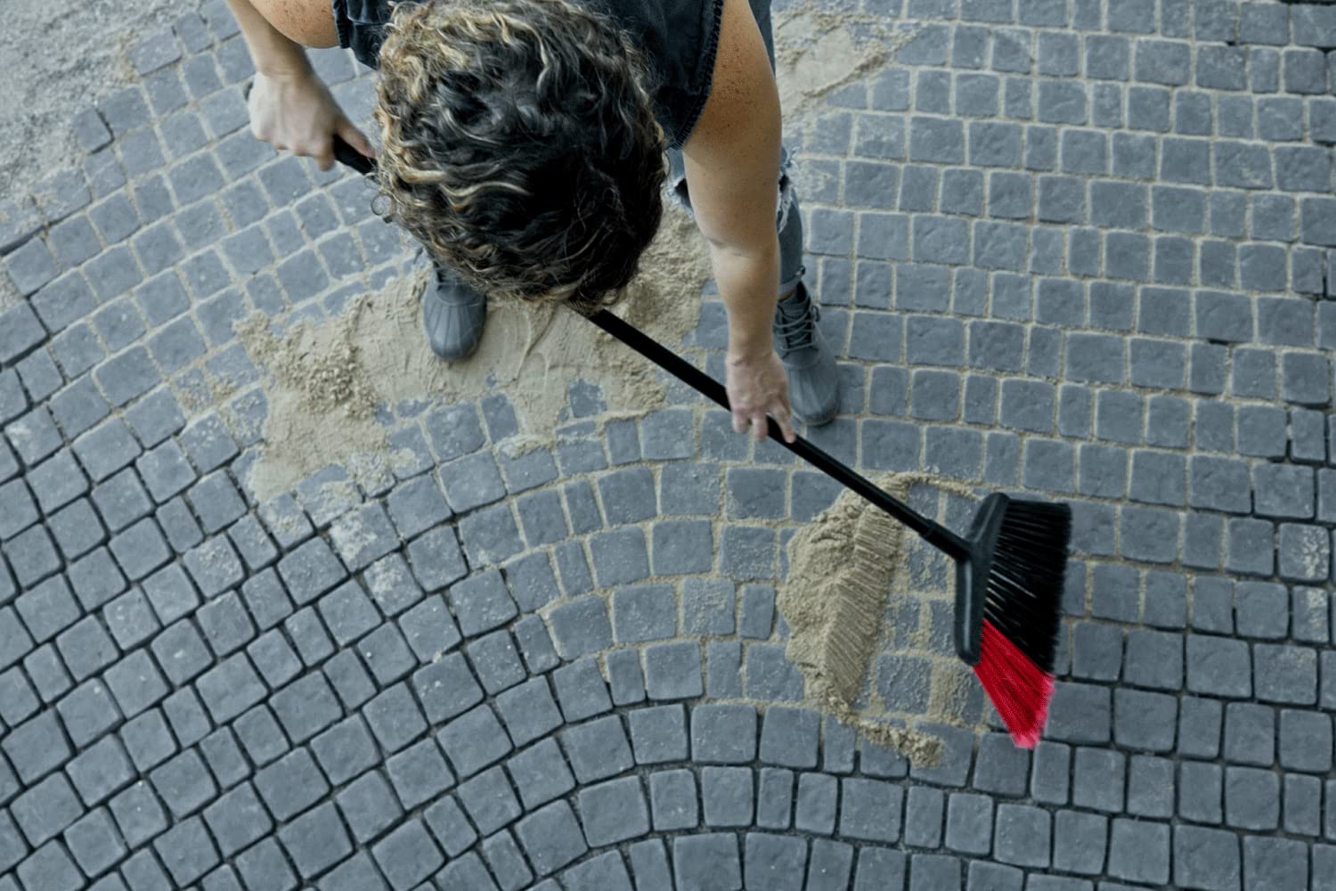 Premium Slate Grey Polymeric Sand for Pavers, Patios & Walkways - 50lb Bag - Ideal for Filling Joints in Outdoor Tiles, Concrete Steps & Slab Stones - Weather-Resistant Joint Sealer for Driveways & Garden Paths