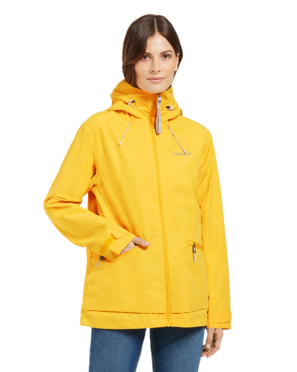 Didriksons Women's Turvi Jacket 2 - Waterproof Windbreaker for Outdoor Activities, Hiking & Travel