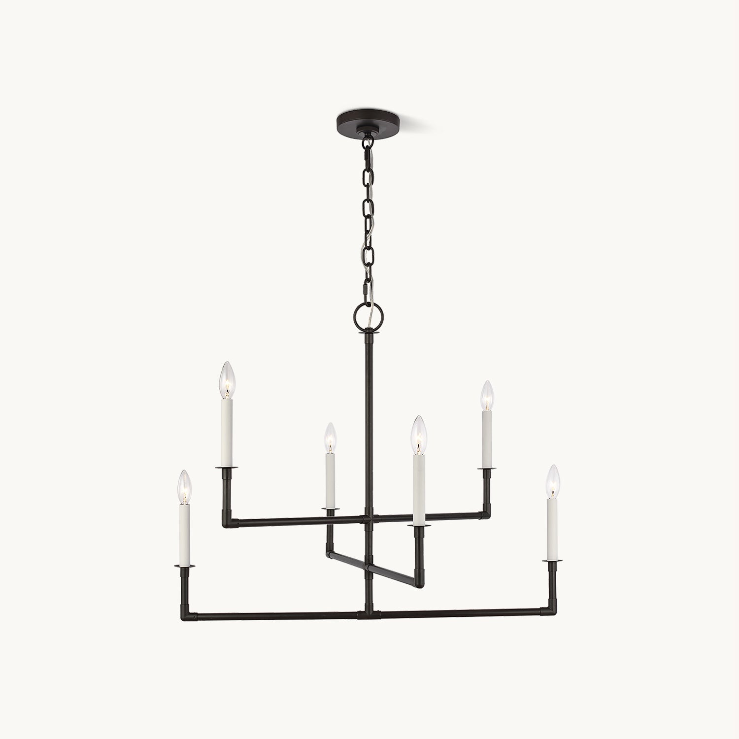 Athalie Chandelier - Elegant Crystal Ceiling Light Fixture for Dining Room, Living Room & Bedroom | Perfect for Home Decor & Wedding Venues