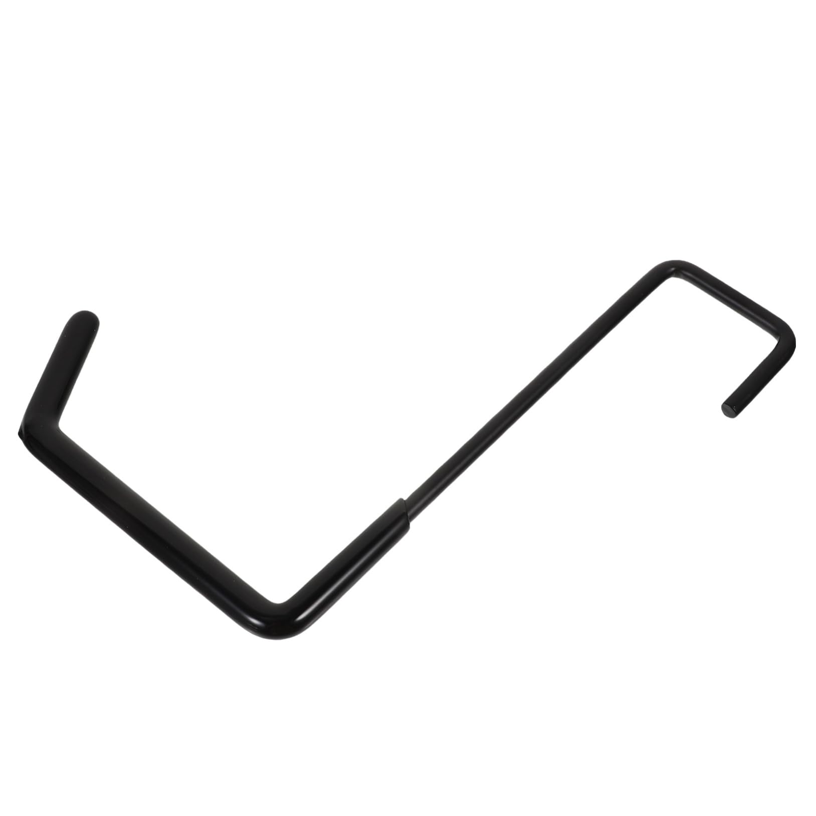 4 Pack Black Iron S-Shaped Hooks for Hanging Plants, Ladders & Closets - Heavy Duty Wall Hooks for Home Organization & Indoor Gardening Decor