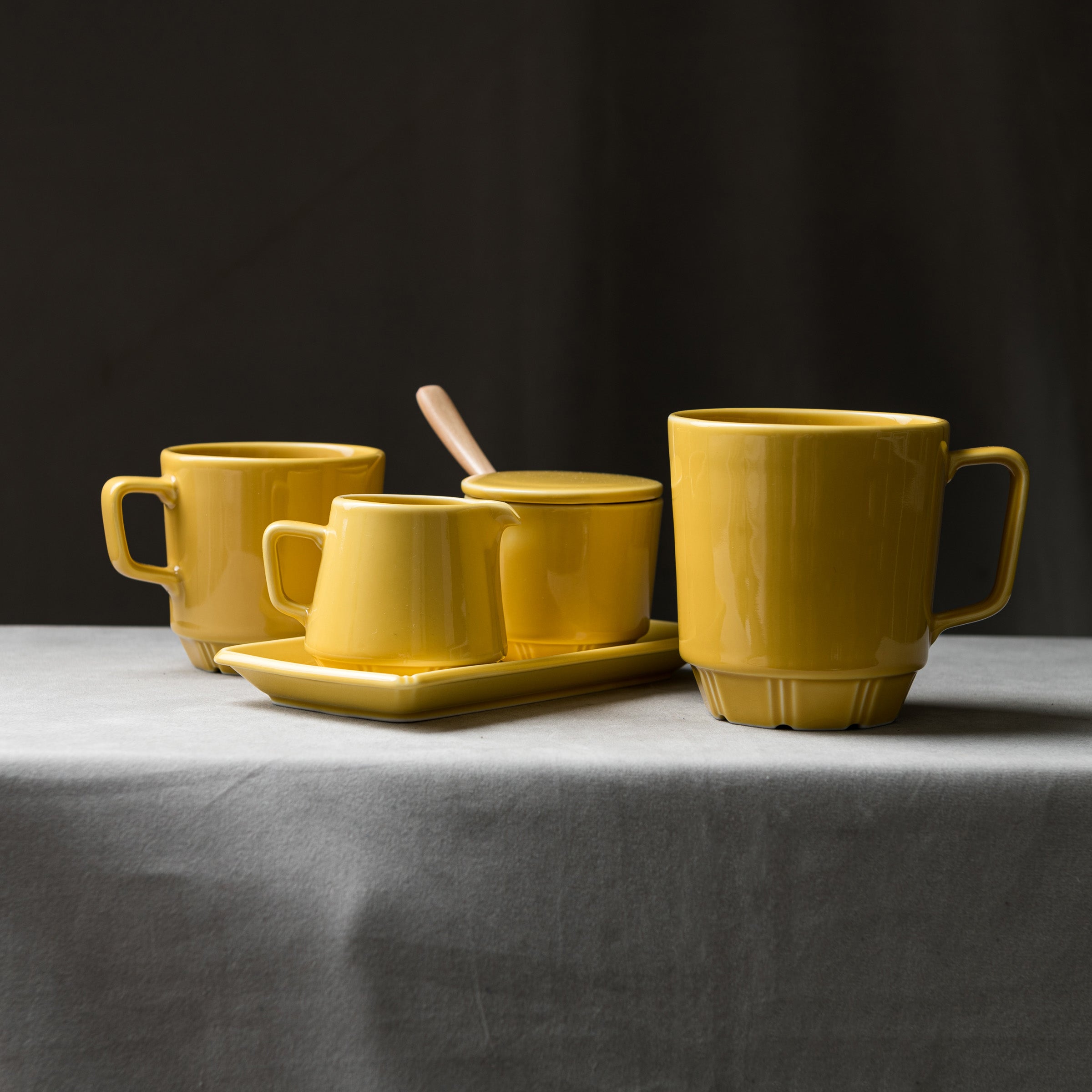Miyama Likes Ceramic Coffee Mug - 180ml (6oz) with Handle, 3 Color Options - Perfect for Home, Office & Gifting