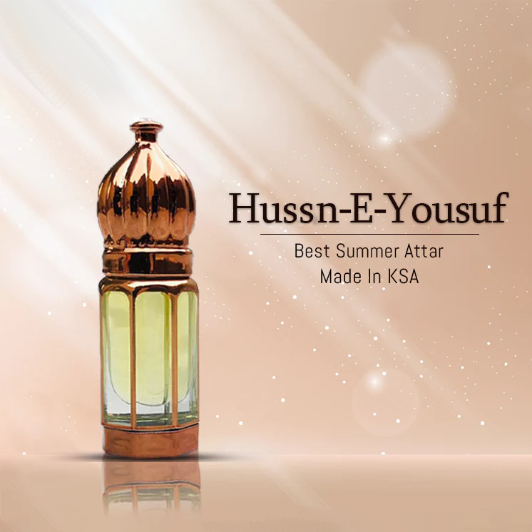 Pure Husn E Yousuf (Signature Blend) Premium Perfume Oil 12ml - Long-Lasting Fragrance for Women & Men - Perfect for Daily Wear, Special Occasions & Gift Giving