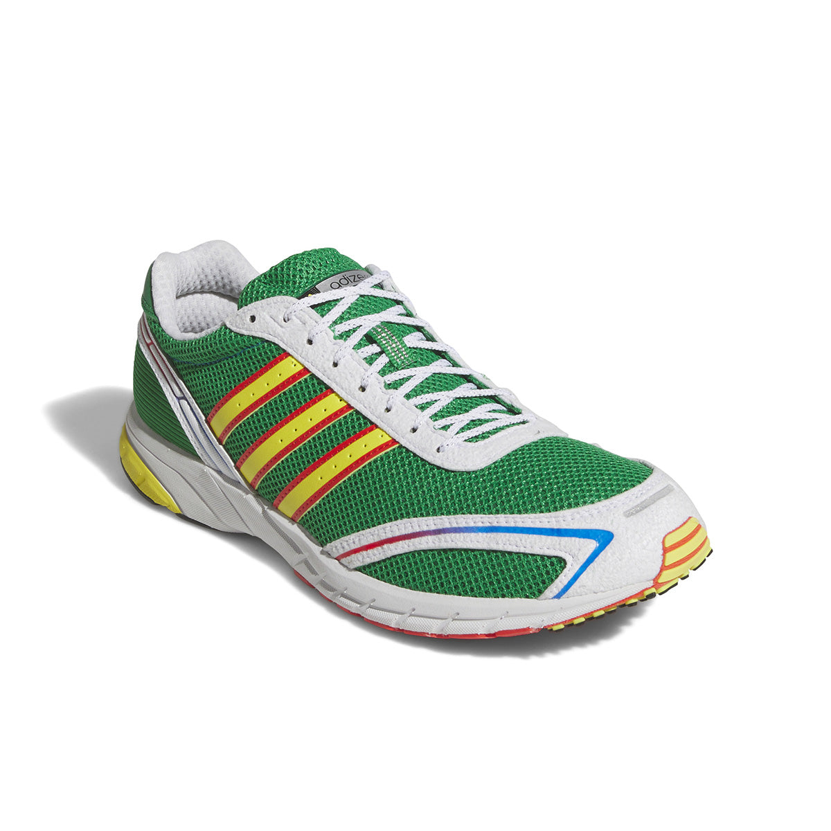 Adizero Adios OG Running Shoes for Men - Green Cloud White | Lightweight & Breathable for Marathon Training & Racing | Perfect for Track, Road & Long Distance Running