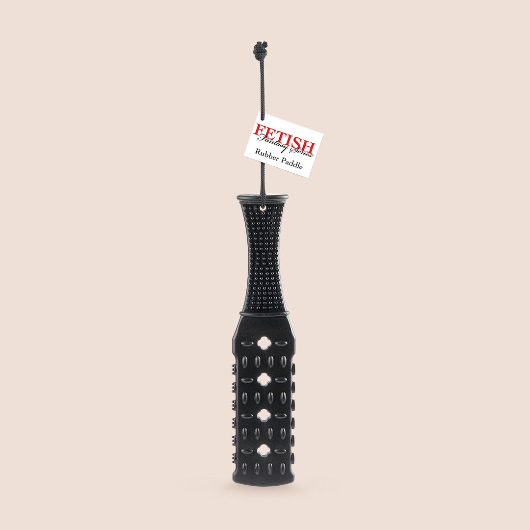 Fetish Fantasy Series Flexible Rubber Spanking Paddle - BDSM Toy for Sensual Play, Adult Bondage & Disciplinary Use