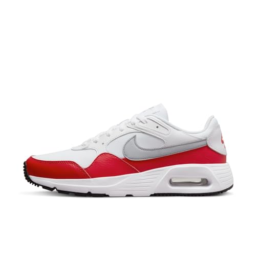 White Wolf Grey University Red Black