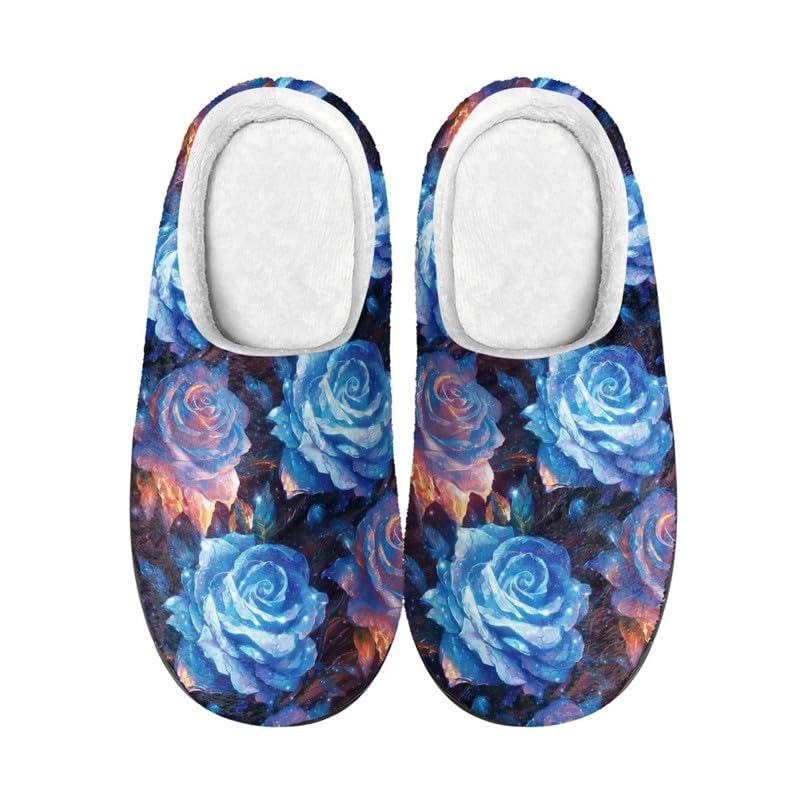 Rose Floral Blue