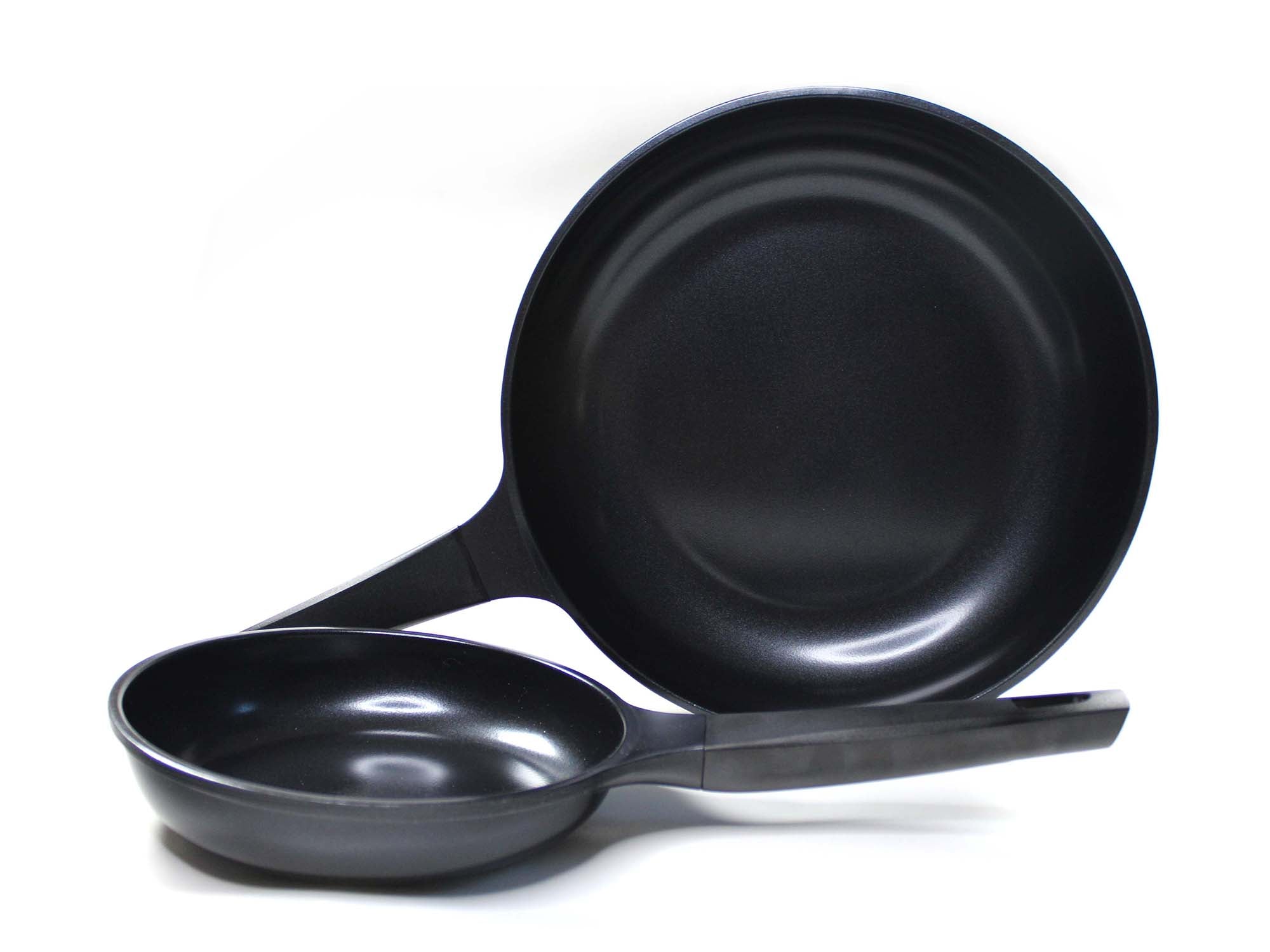 Evaco Non-Stick Ceramic Frying Pan Set - 8 Inch & 12 Inch Skillet for Healthy Cooking | Perfect for Sauteing, Frying & Omelets | Dishwasher Safe & PFOA Free Cookware
