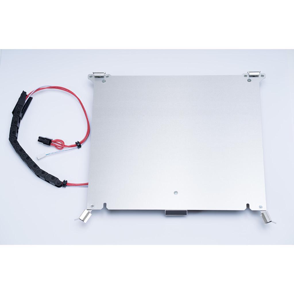 Craftbot Plus Pro Aluminum Bed Base - High Precision 3D Printer Build Plate for PLA, ABS, PETG | Perfect for Home, Office & Maker Spaces