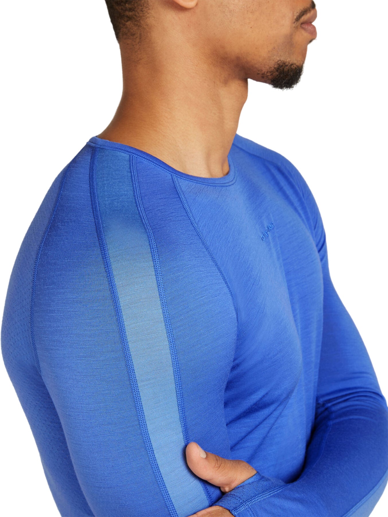 200 ZoneKnit Long Sleeve Crewneck Thermal Top for Men - Warm Winter Base Layer for Outdoor Activities & Cold Weather Sports