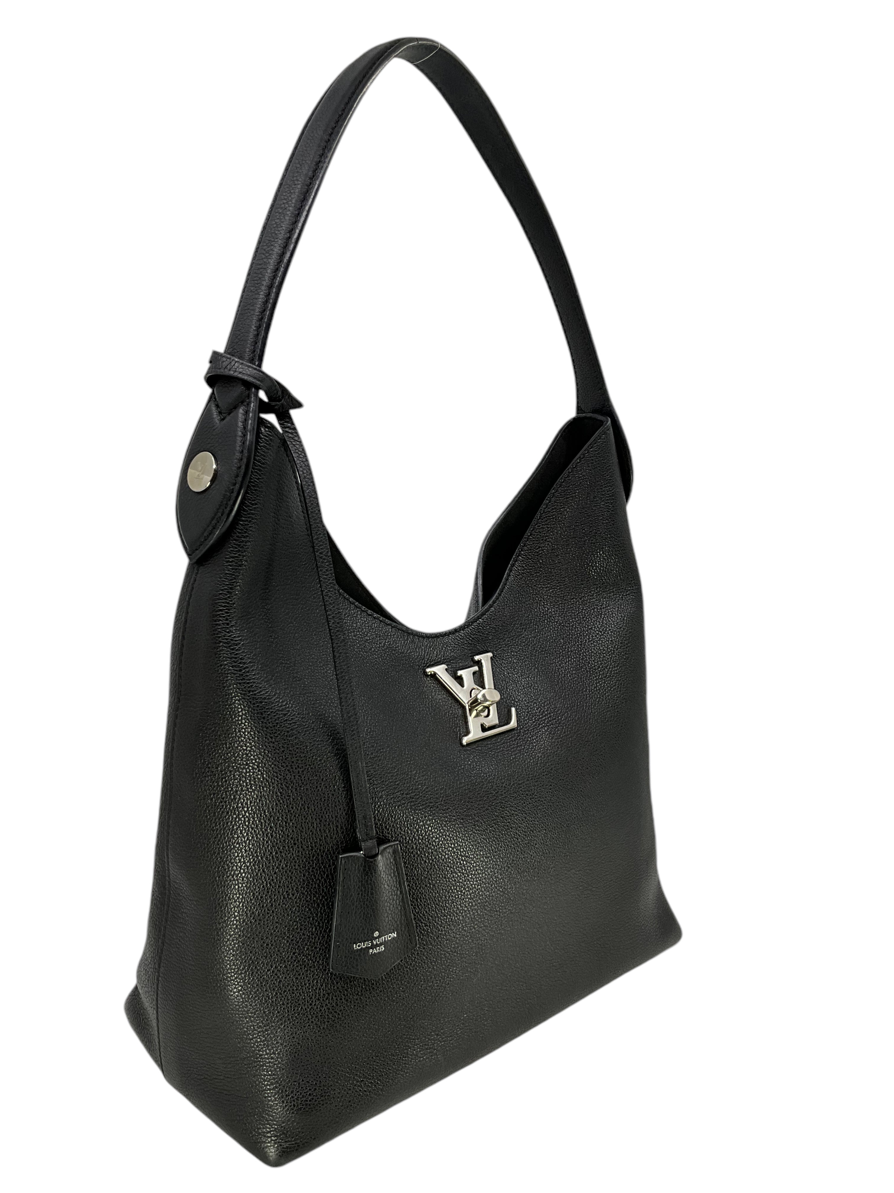 Louis Vuitton Lockme Hobo Bag - Genuine Calfskin Leather Shoulder Purse for Women | Perfect for Work, Travel & Everyday Use