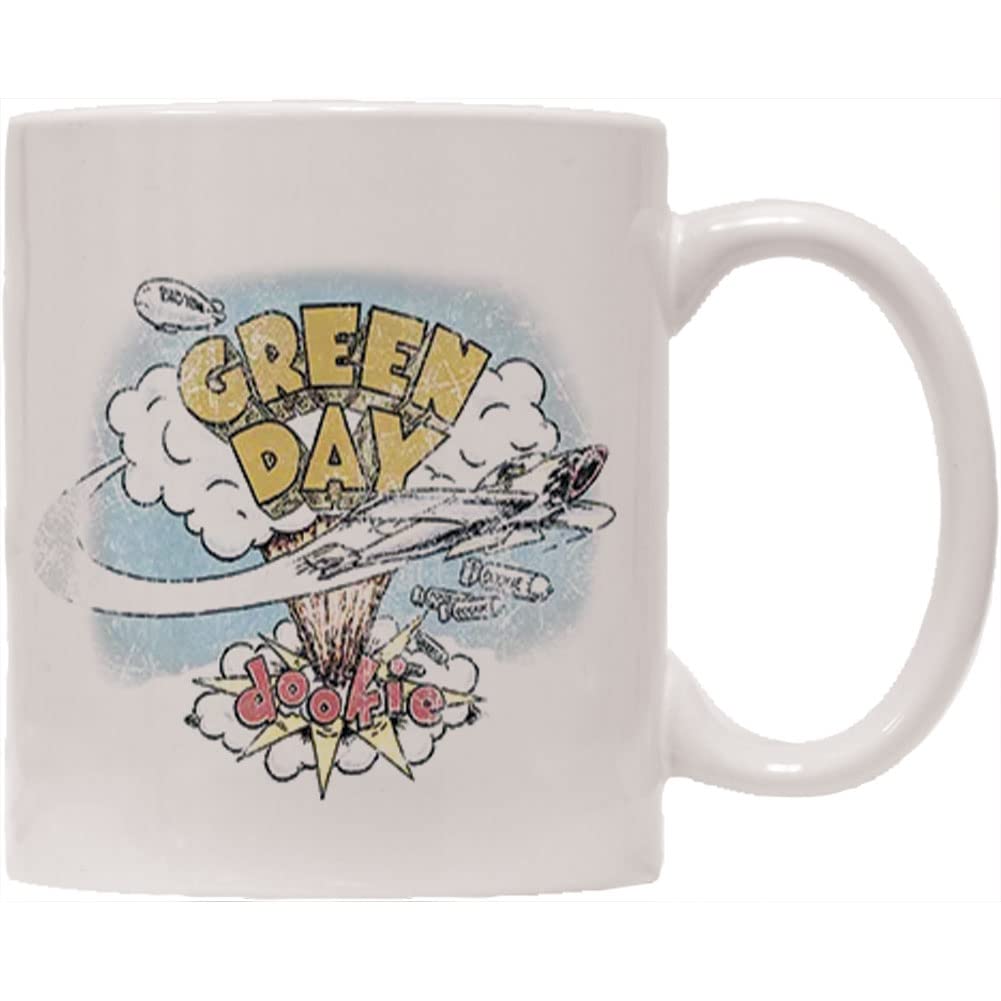 Premium Green Day Band Themed Coffee Mug - Insulated Ceramic Travel Mug for Hot & Cold Drinks - Perfect for Home, Office, Gifts & Music Lovers