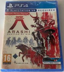 Arashi: Castles of Sin - Complete in Box (CIB) - PAL Version for PlayStation 4 - Stealth Action Adventure Game for PS4 Gamers