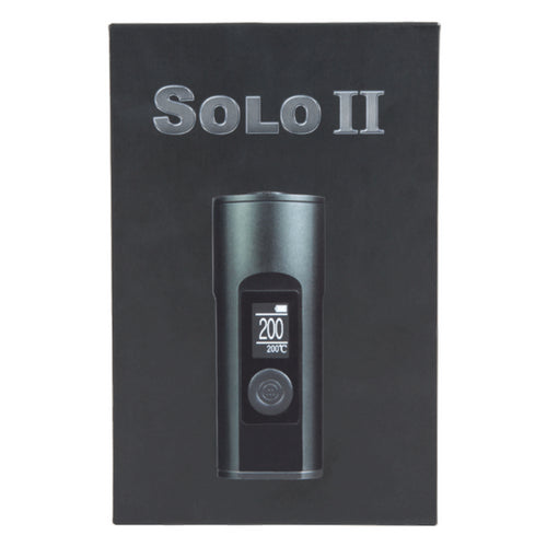 Arizer Solo 2 Portable Vaporizer | Premium Dry Herb Vaporizer with OLED Display & Long Battery Life | Perfect for Home Use, Travel, and Outdoor Activities