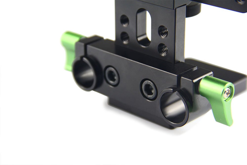 Lanparte BMPCC-01 Blackmagic Pocket Cinema Camera Cage for Blackmagic Pocket 4K/6K - Aluminum Alloy Rig with 15mm Rod Clamps & Cold Shoe Mount - Professional DSLR Stabilizer for Filmmaking, Vlogging and Video Production