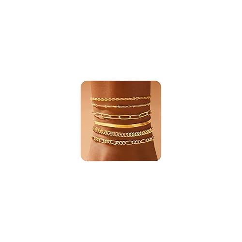 gold bracelets stack