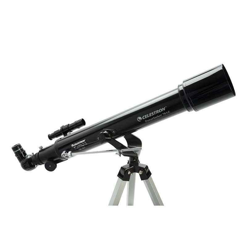 Celestron PowerSeeker 70mm AZ Refractor Telescope with Alt-Azimuth Mount - Model 21036 | Perfect for Stargazing, Astronomy Beginners & Outdoor Observation
