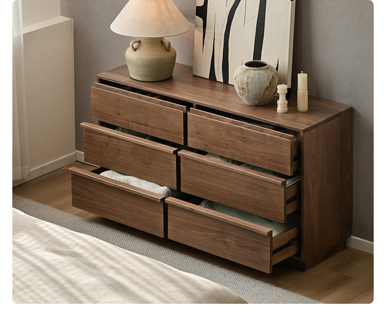 Premium Black Walnut Solid Wood Storage Box - Handcrafted Organizer for Jewelry, Keepsakes & Home Decor | Perfect for Bedroom, Office & Gift Giving