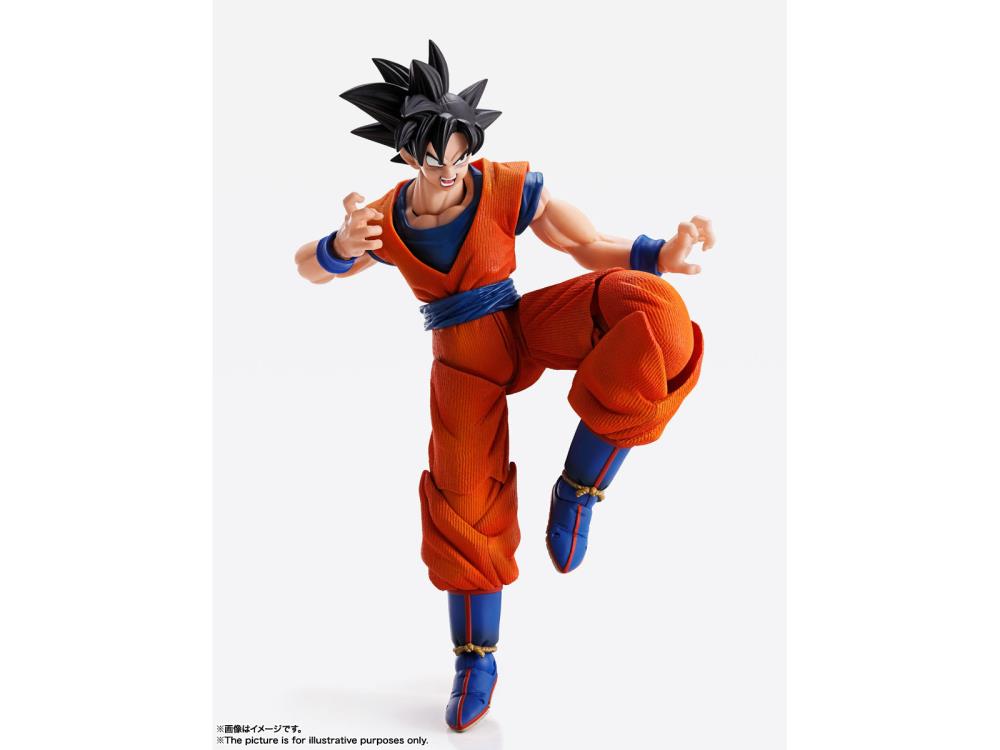 Bandai Imagination Works Dragon Ball Z Goku Action Figure - Collectible Anime Toy for Fans | Perfect for Display, Gifts & Anime Collections