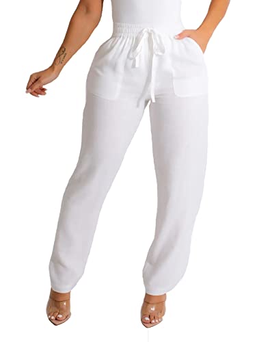 Straight Leg White